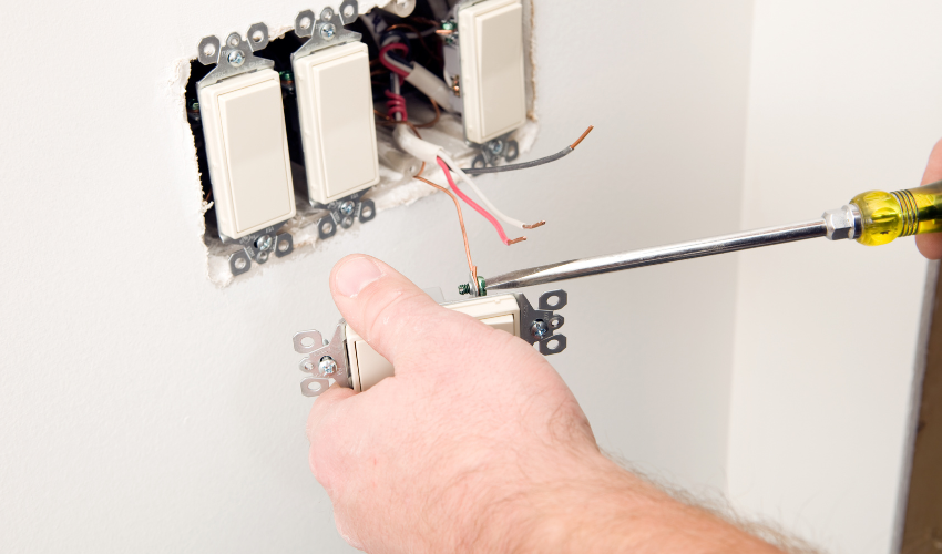 Electrical Repair of Light Switch Repair a Faulty Light Switch