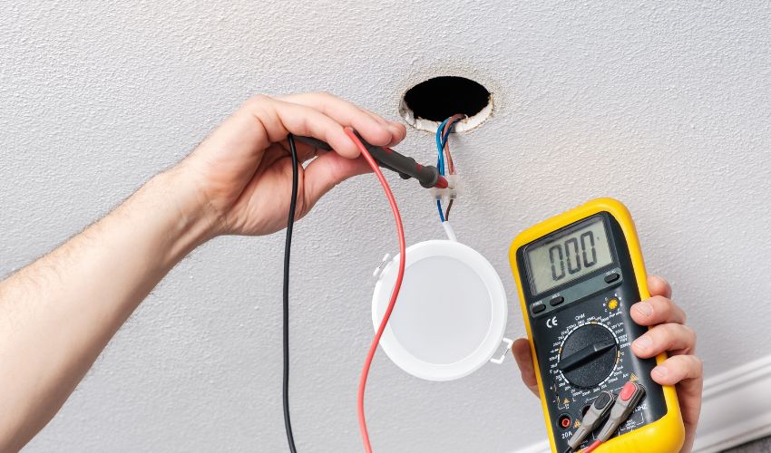 Electrical Repair of lights Flickering Light